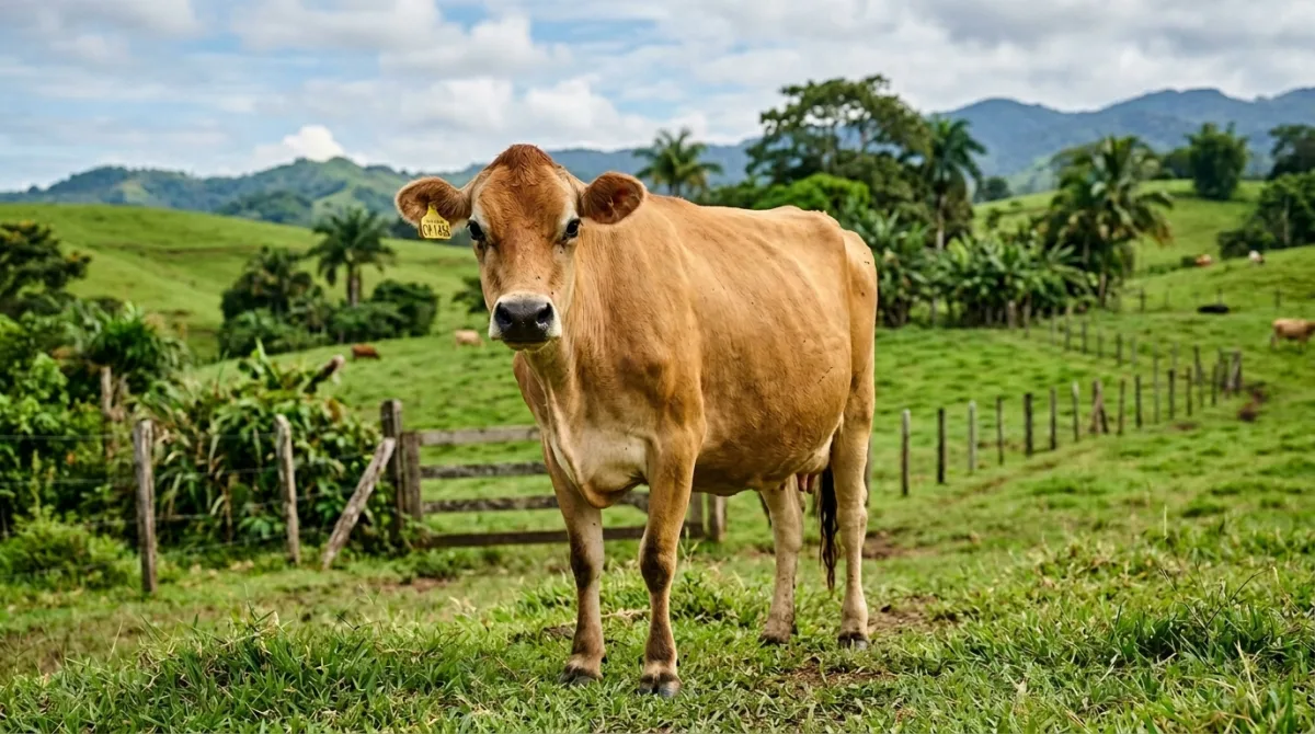 Diagnóstico de preñez bovina en finca